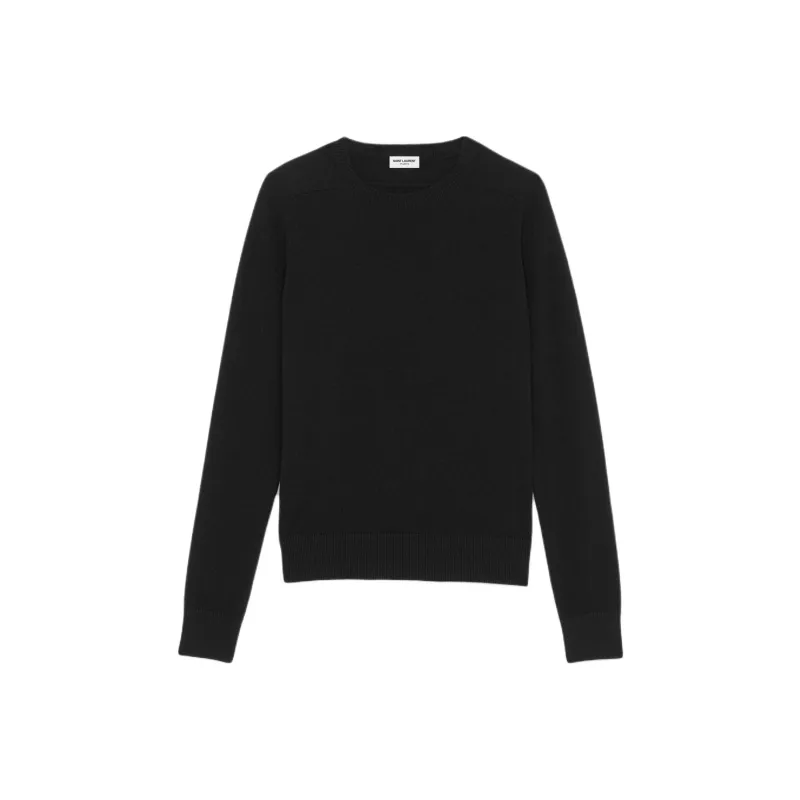 SAINT LAURENT Classic Crewneck Jumper-0