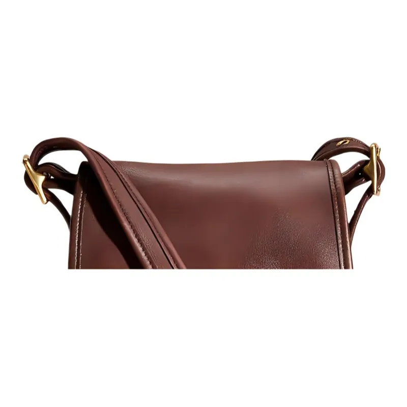 COACH Legacy Leather Shoulder Bag, Crossbody Bag Medium Size Men's Brown-2