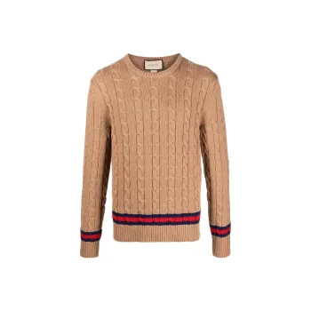 GUCCI Long sleeve Cable knit Jumper