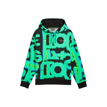 PUMA AOPMercedes AMG Petronas F1 FW24 MAPF1 Sweatshirt Men's Black Green