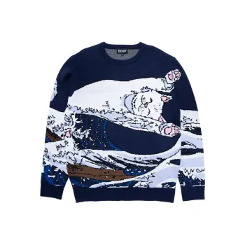 RIPNDIP Sweaters Men Marine Blue