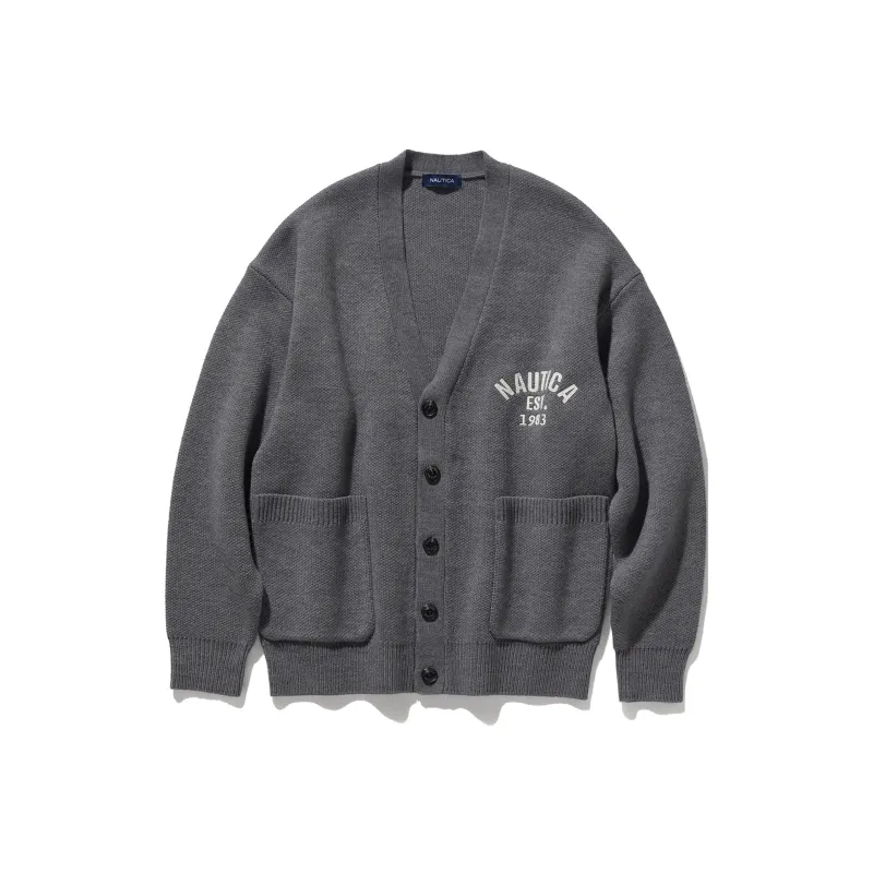 Nautica White Sail Sweater Cardigan Men's-8
