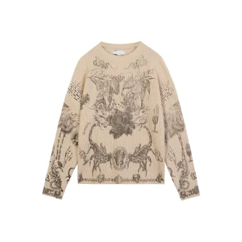 R69 Sweaters Unisex Khaki