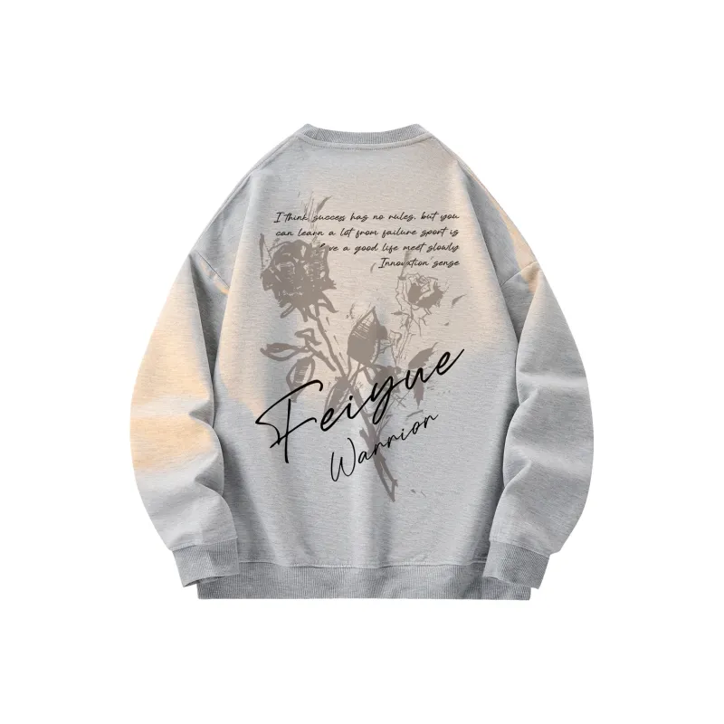 Feiyue Crew Neck Sweatshirt Without Hood Unisex-40