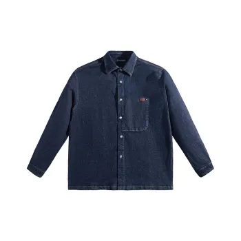 PEACEBIRD MEN Shirts Men Royal Blue 1