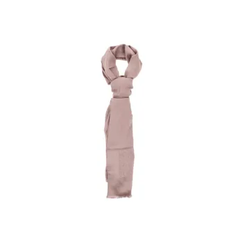 FERRAGAMO Wool Knit Scarves Unisex Pink