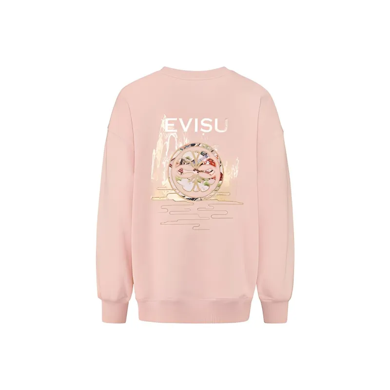 EVISU Sweatshirts Women's Pink-1
