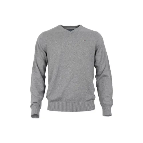 tommy Front Hilfiger Sweaters Men Light Gray