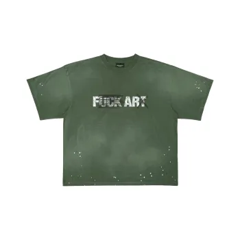 FARFROMWHAT T Shirt Men's Green