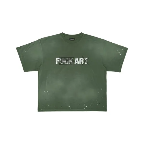 FARFROMWHAT T Shirt Men's Green