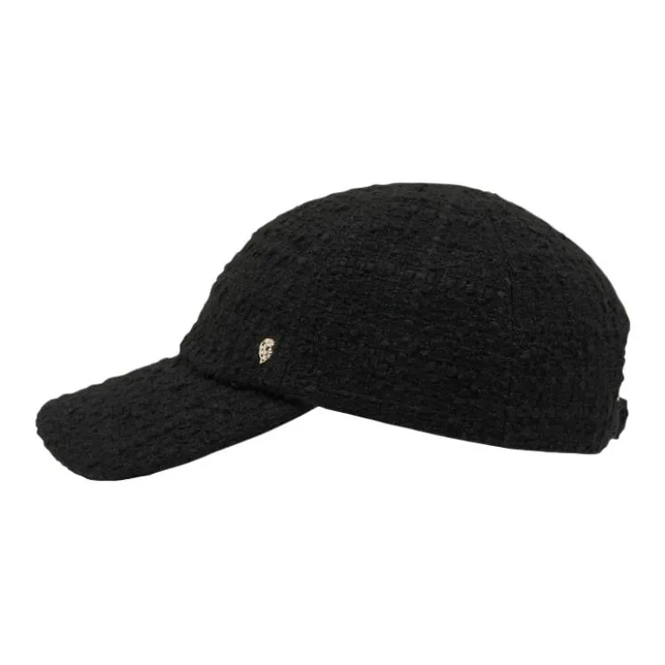 HELEN KAMINSKI Polyester, Acrylic Fiber, Recycled Polyester, Cotton Viscose Baseball Caps Unisex Black-1