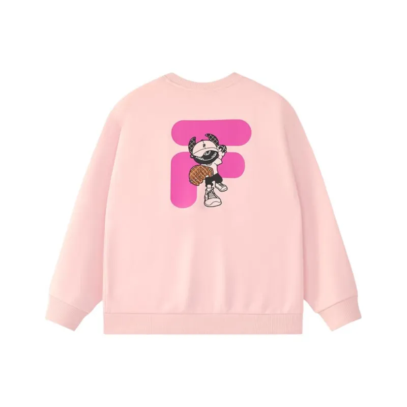 FILA FUSION FUSION LIFE Sweatshirt Unisex Berry Pink-0