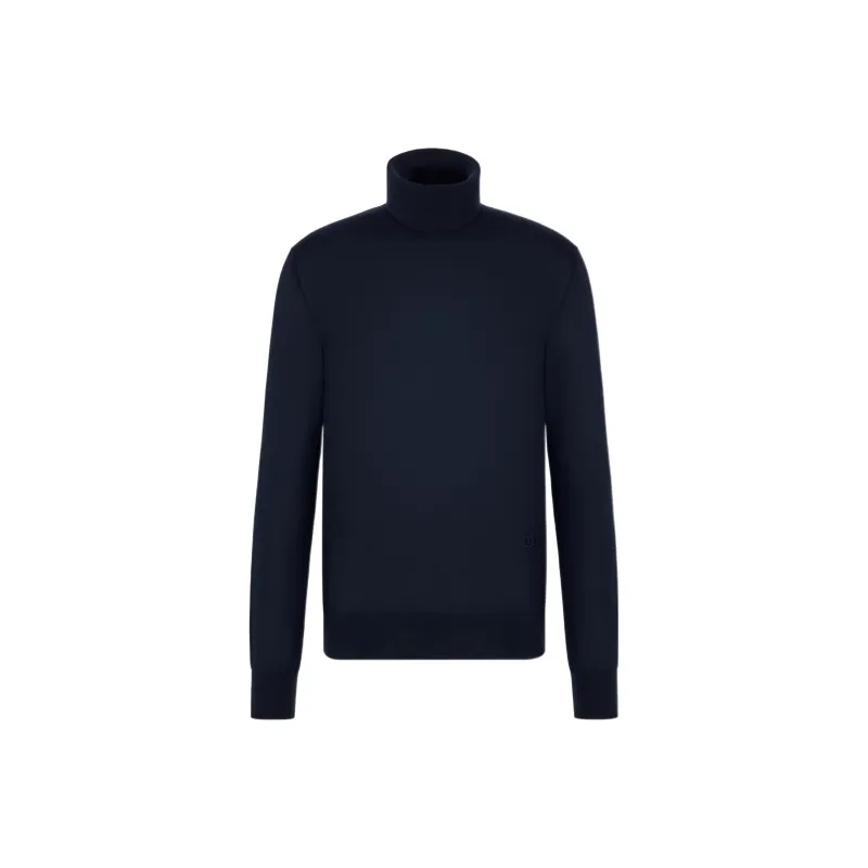 DIOR FW22 Cashmere Sweater Men's Navy Blue-0