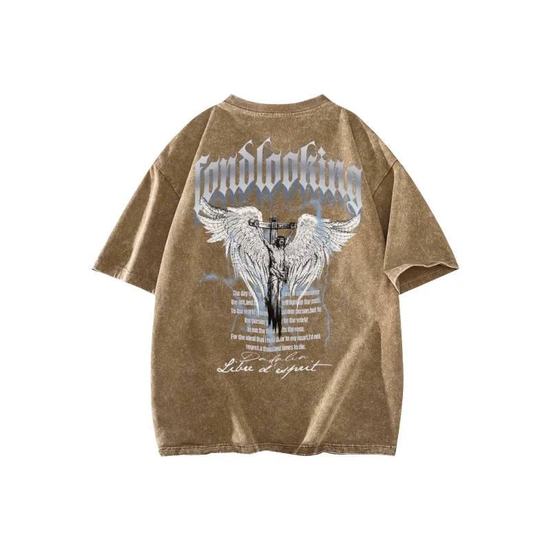 FONDLOOK T Shirts Unisex-6