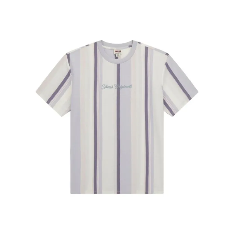 GUESS T-Shirts Men Purple-0