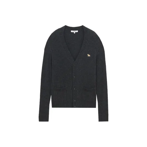 Maison Kitsune V Neck Knit Cardigan