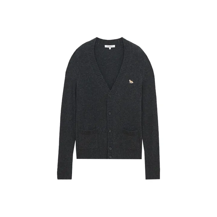 Maison Kitsune V Neck Knit Cardigan-0
