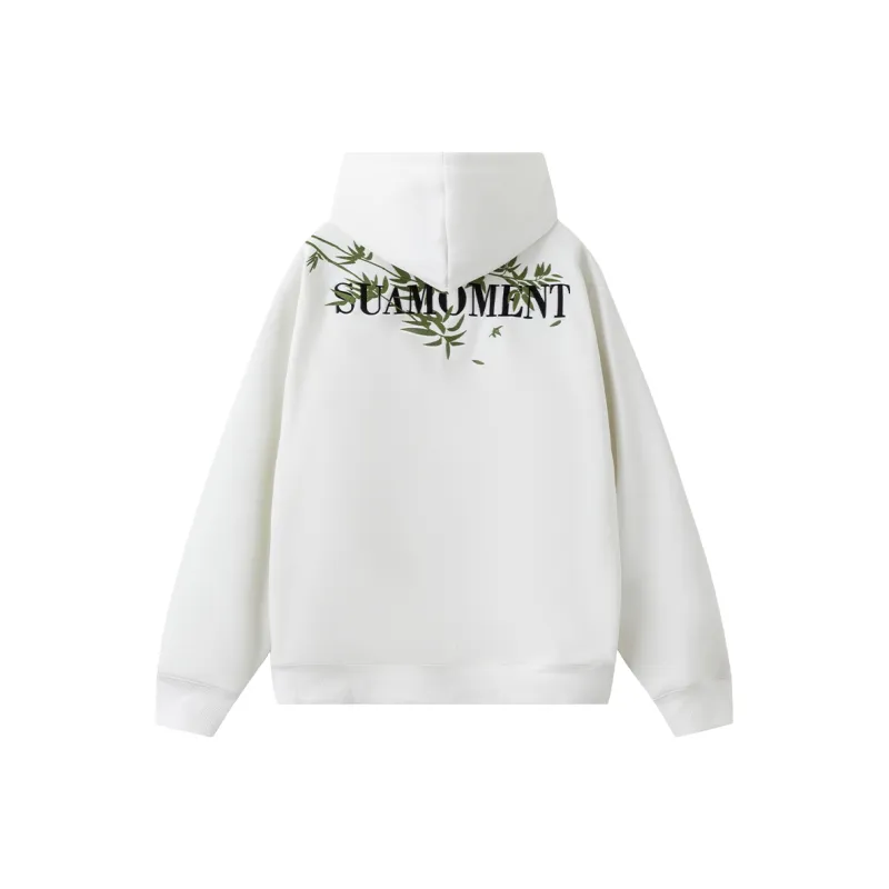 Suamoment Spring And Summer American Trendy Vintage Casual Couple Hoodie Unisex-0