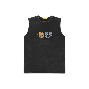 ROCK PLAN Tank Tops Unisex Black