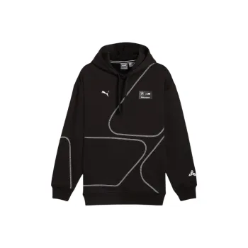 PUMA BMW M Motorsport SS24 Statement Hoodie Sweatshirt Men's Black