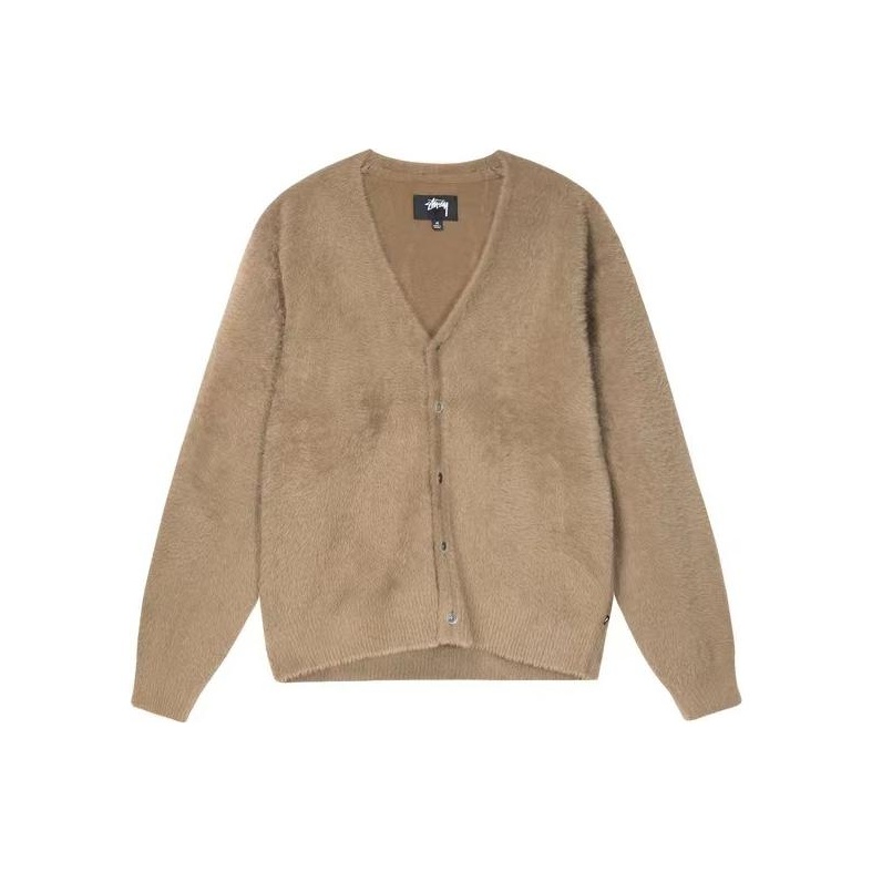 Stussy Shaggy Cardigan Black XL - POIZON Stussy Shaggy Cardigan Black XL - POIZON