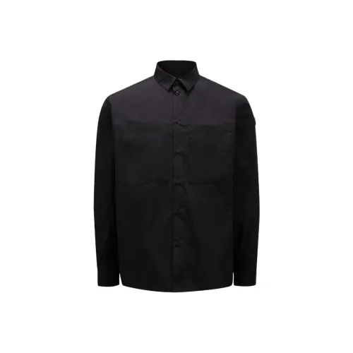 Moncler Collared Long Sleeve Shirt