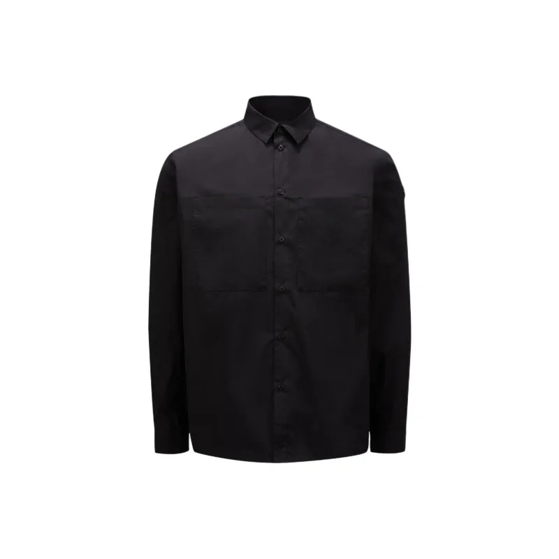 Moncler Collared Long Sleeve Shirt-0