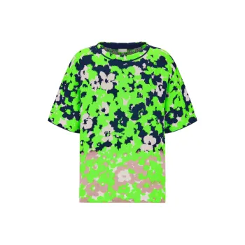 DIOR X Cactus Jack Floral Short Sleeved Sweater
