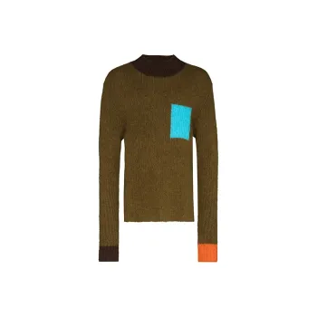 Jacquemus Color block Crewneck Sweater