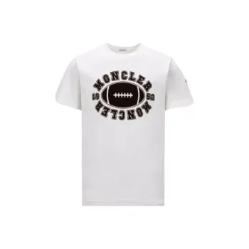 Moncler T Shirts Men White