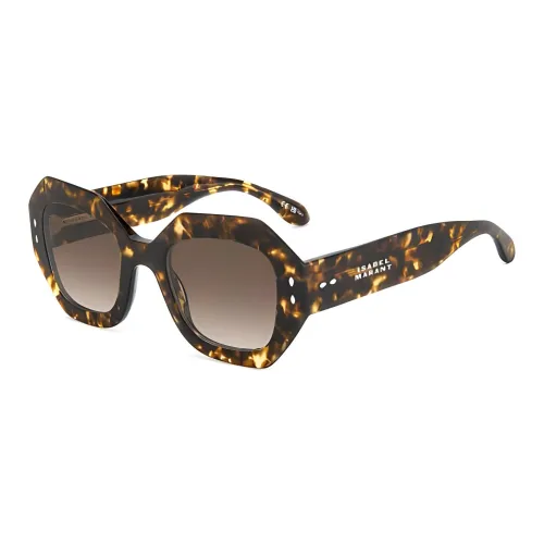 ISABEL MARANT Tortoiseshell Geometric frame Sunglasses