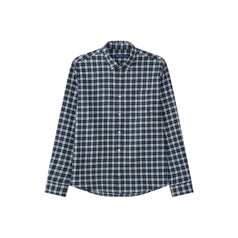NAUTICA Shirts Men Navy Blue-0