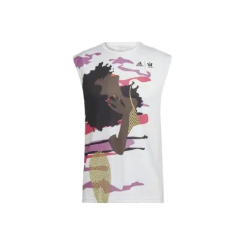 Adidas Tank Tops Unisex White
