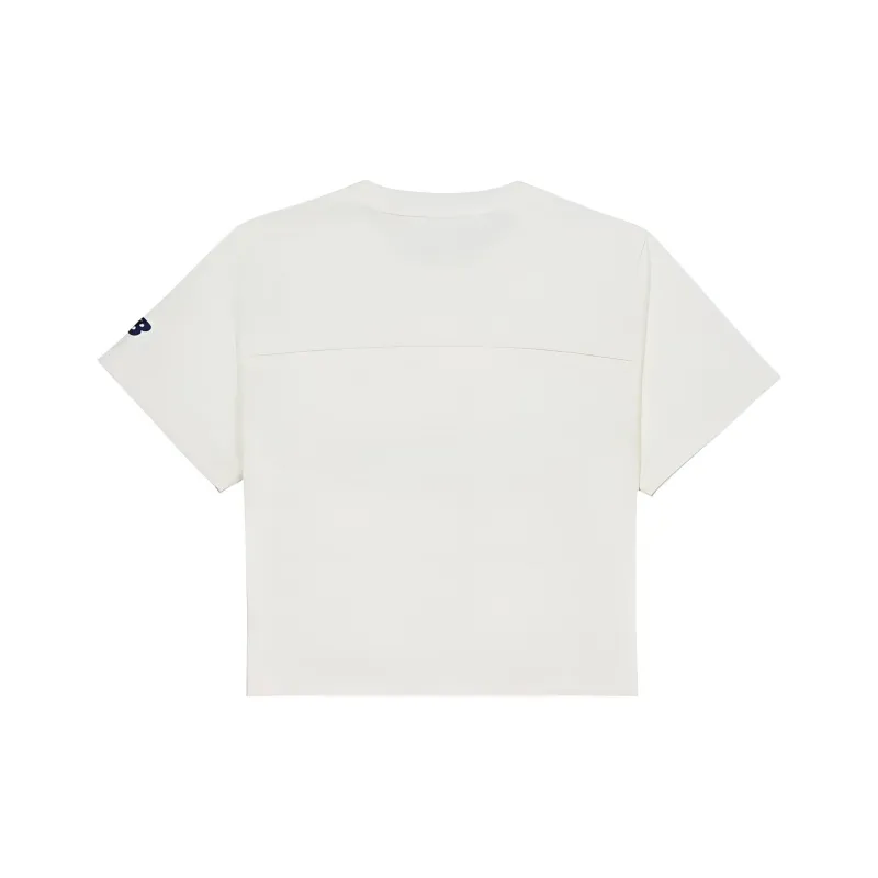 New Balance SS24 Raglan Sleeve T Shirt Women's White-1