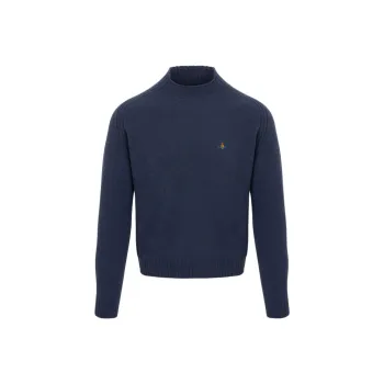 Vivienne Westwood Fisherman Jumper Sweater Men's Blue