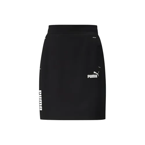 PUMA SS24 Casual Short Skirts Women's Black