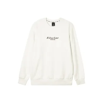 Skechers Sports Alliance Series Sweatshirt Unisex Marshmallow White