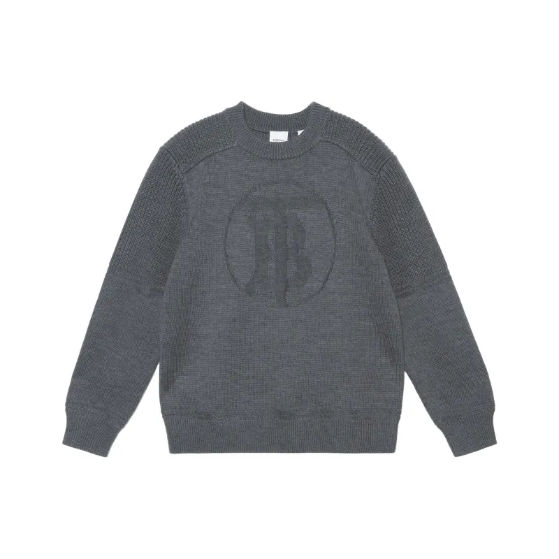 Burberry Sweaters Men Gray-0