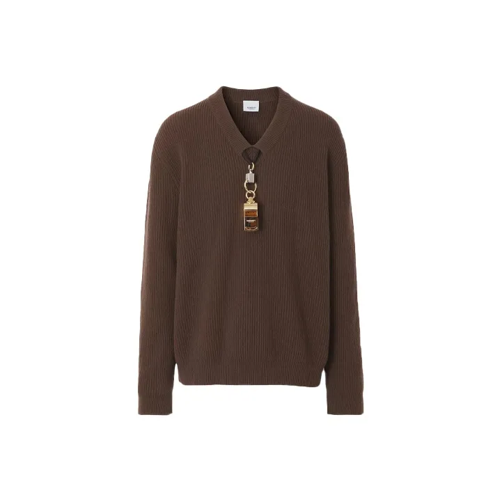 Burberry FW21 Loose Fit Knitwear Men's Brown-0