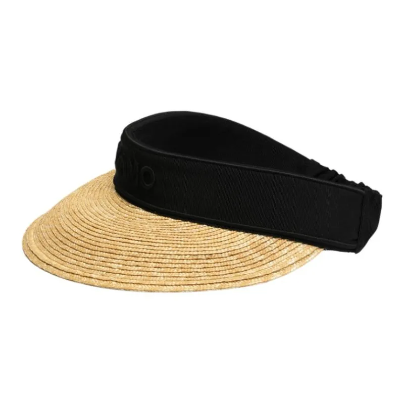FERRAGAMO Cotton Sun Protection Hats Women's Beige-1