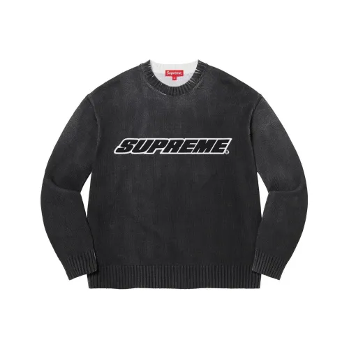 Supreme Printed Washed Sweater