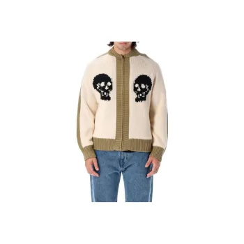 PLEASURES Wisdom Zip Cardigan