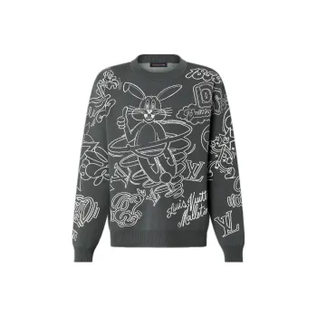LOUIS VUITTON SS23 Knitwear Men's Gray