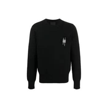 Givenchy Lock Crew Neck Pullover Sweater
