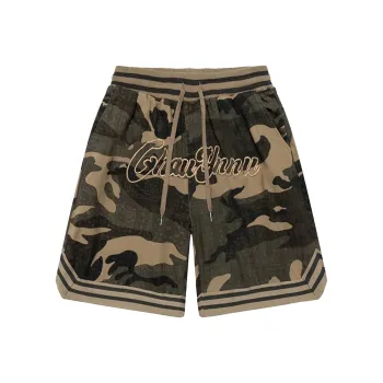 GWAF Fashion Casual Shorts Unisex Classic Camouflage Style