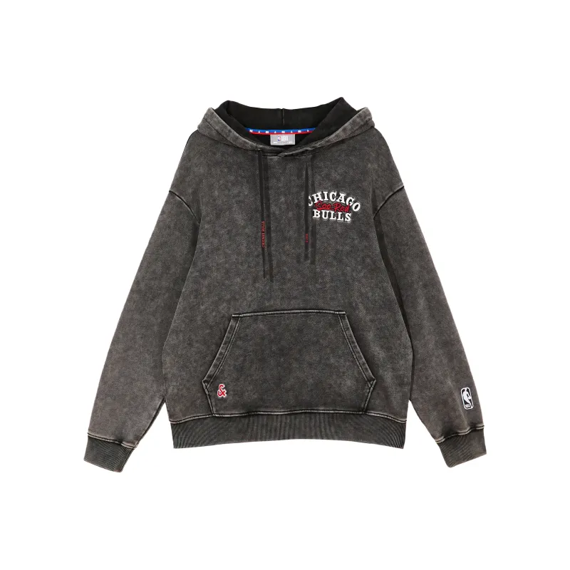 JACK JONES· x NBA Heavyweight Sweatshirt Unisex Black Sandy-0