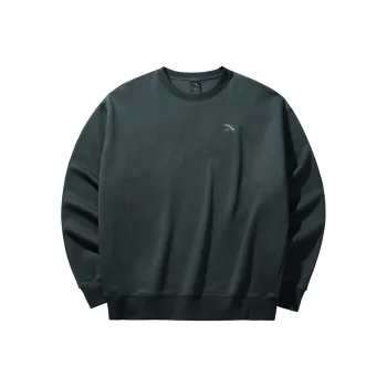 CHAOJIANTA Sweatshirt Unisex Withered Vine Green