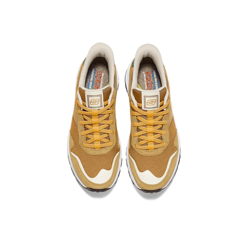 Skechers Slip Ins Slip Resistant, Abrasion Resistant, Lightweight Low Top Casual Running Shoes Men's Wheat Yellow-3