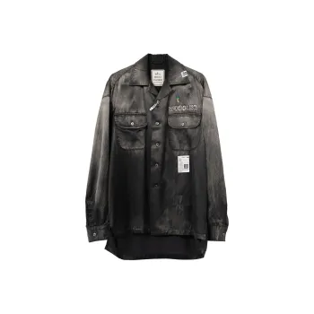 Maison Mihara Yasuhiro Bleached Satin Shirt