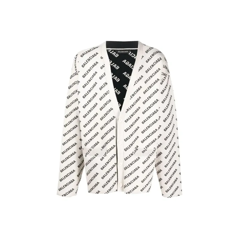 Balenciaga Sweaters Men White-0